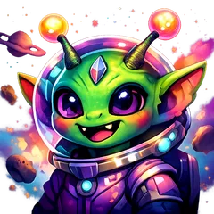 Stylized geometric fox avatar with bold orange and teal polygonal shapes, ideal for a circular profile picture
